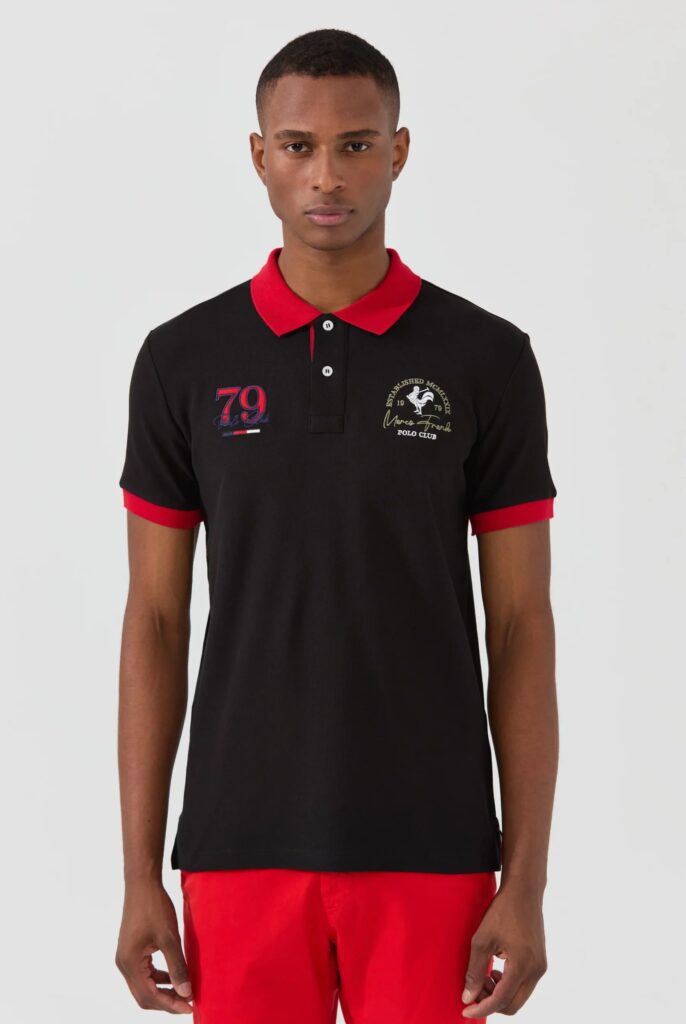 Marshall : Polo avec Logo Emblématique - 14