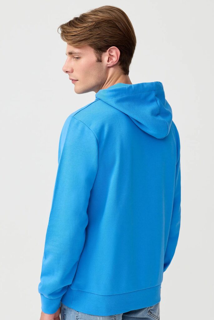 Matisse : Sweat à Capuche Brodé d’un Drapeau Style Nautique - 15