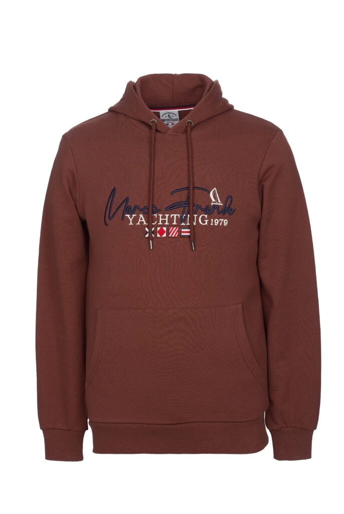 Matisse : Sweat à Capuche Brodé d’un Drapeau Style Nautique - 41