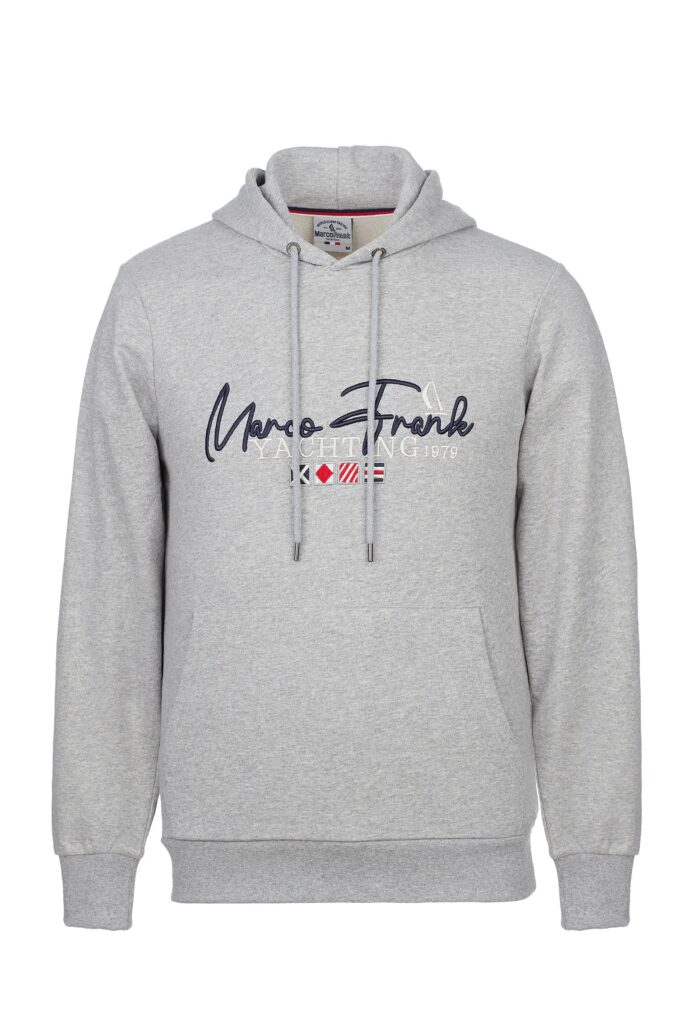 Matisse : Sweat à Capuche Brodé d’un Drapeau Style Nautique - 42