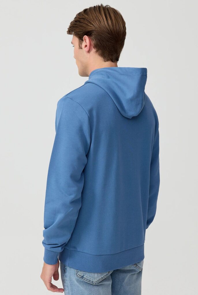 Matisse : Sweat à Capuche Brodé d’un Drapeau Style Nautique - 20