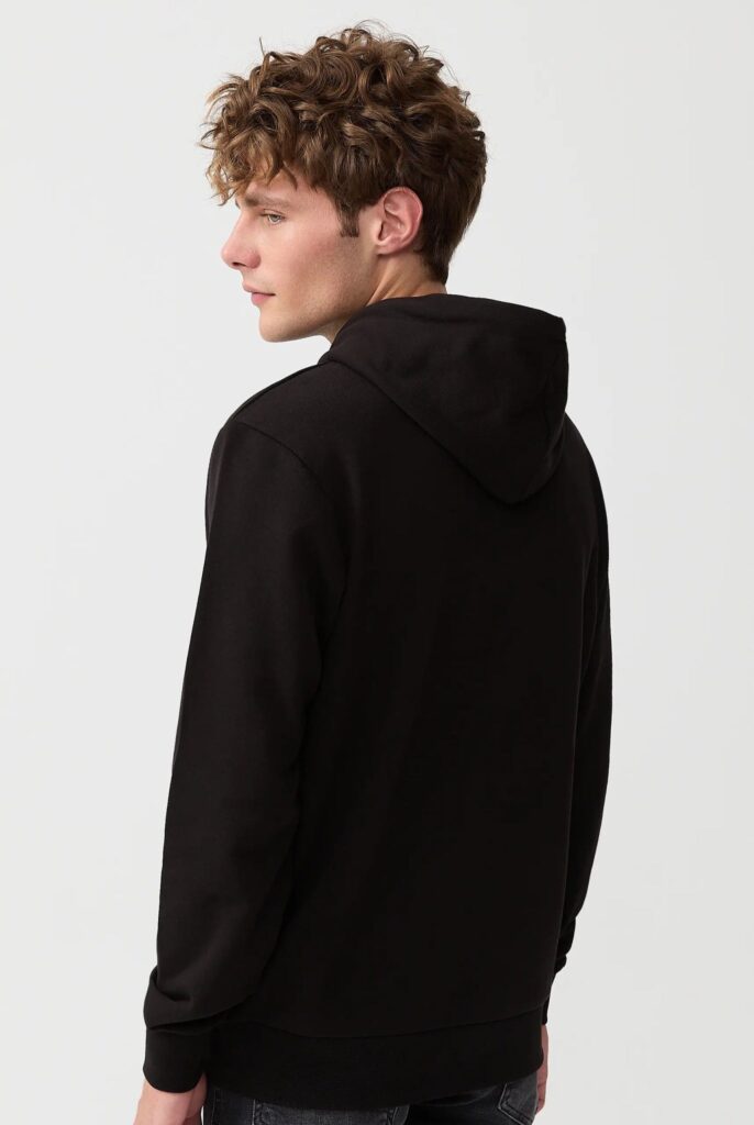 Matisse : Sweat à Capuche Brodé d’un Drapeau Style Nautique - 35