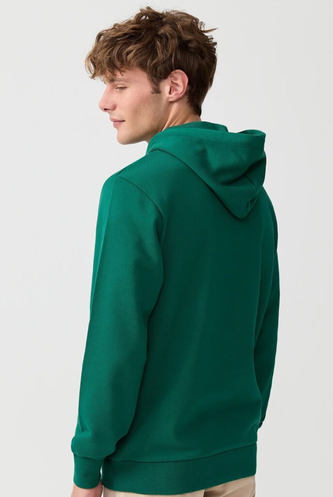 Matisse : Sweat à Capuche Brodé d’un Drapeau Style Nautique - 3