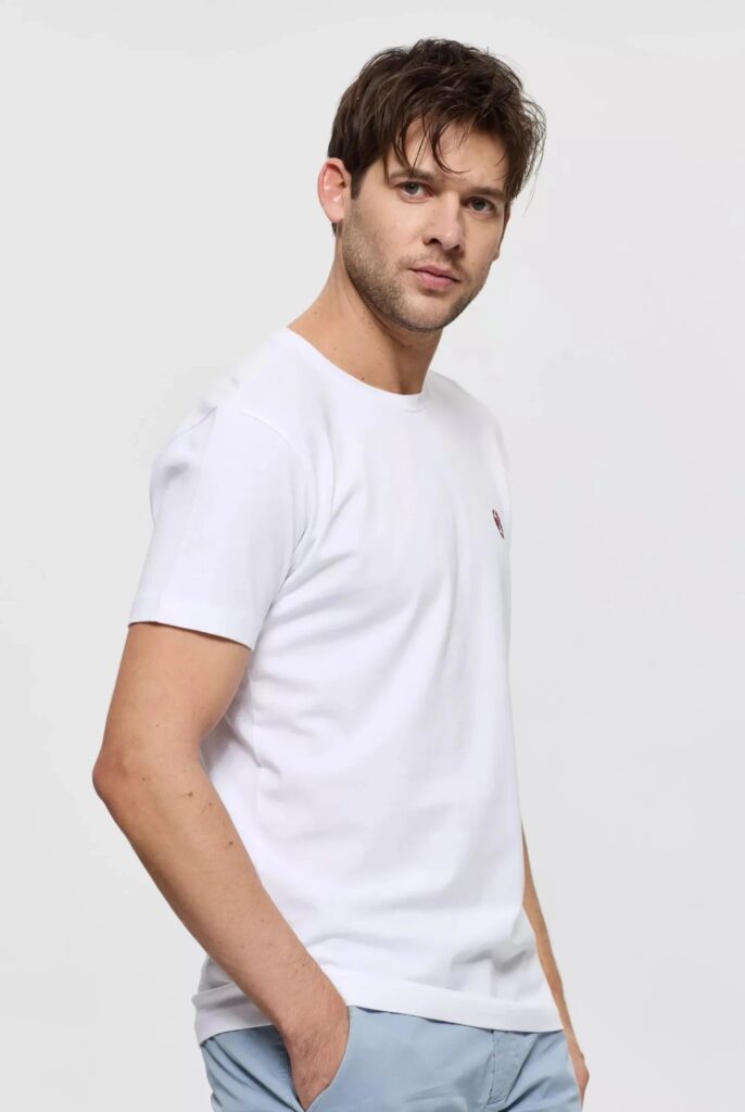 Maxence : T-shirt avec Logo en Couronne Brodé - 17