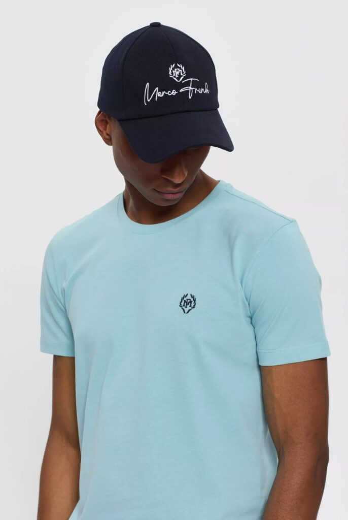 Maxence : T-shirt avec Logo en Couronne Brodé - 22