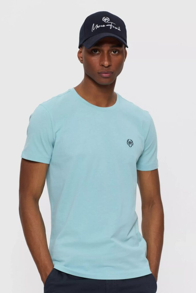 Maxence : T-shirt avec Logo en Couronne Brodé - 23