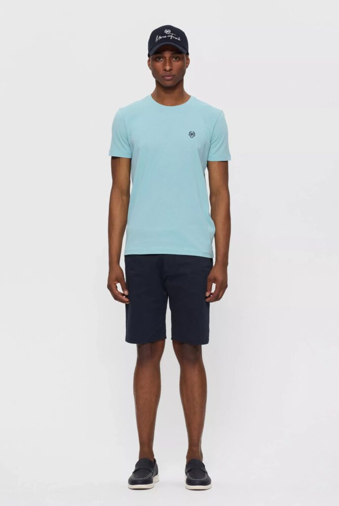 Maxence : T-shirt avec Logo en Couronne Brodé - 30