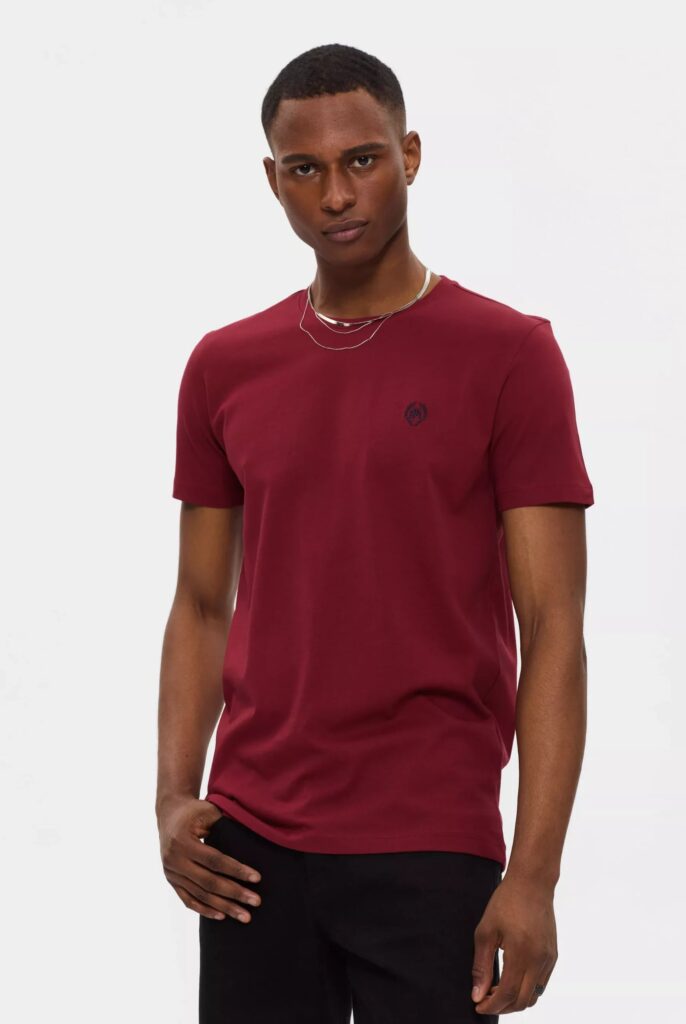 Maxence : T-shirt avec Logo en Couronne Brodé - 34