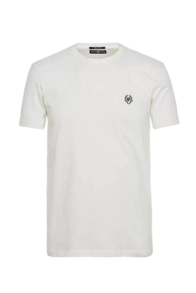Maxence : T-shirt avec Logo en Couronne Brodé - 37