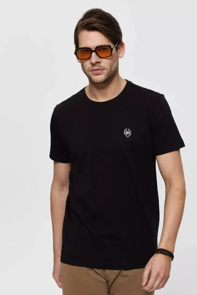 Maxence : T-shirt avec Logo en Couronne Brodé - 8