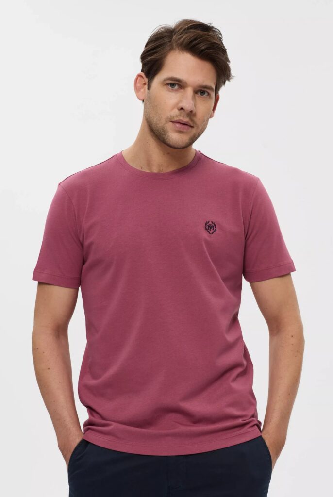 Maxence : T-shirt avec Logo en Couronne Brodé - 43