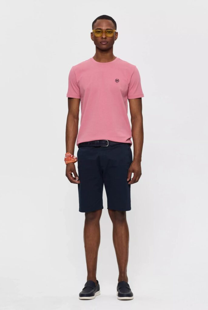 Maxence : T-shirt avec Logo en Couronne Brodé - 54