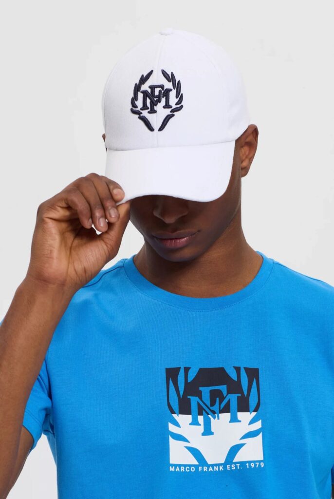 Michel : casquette avec Logo Couronne Brodé - 3