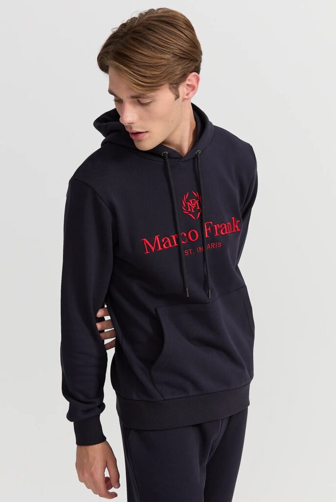 Moreau : Sweat à Capuche avec Logo Brodé - 68