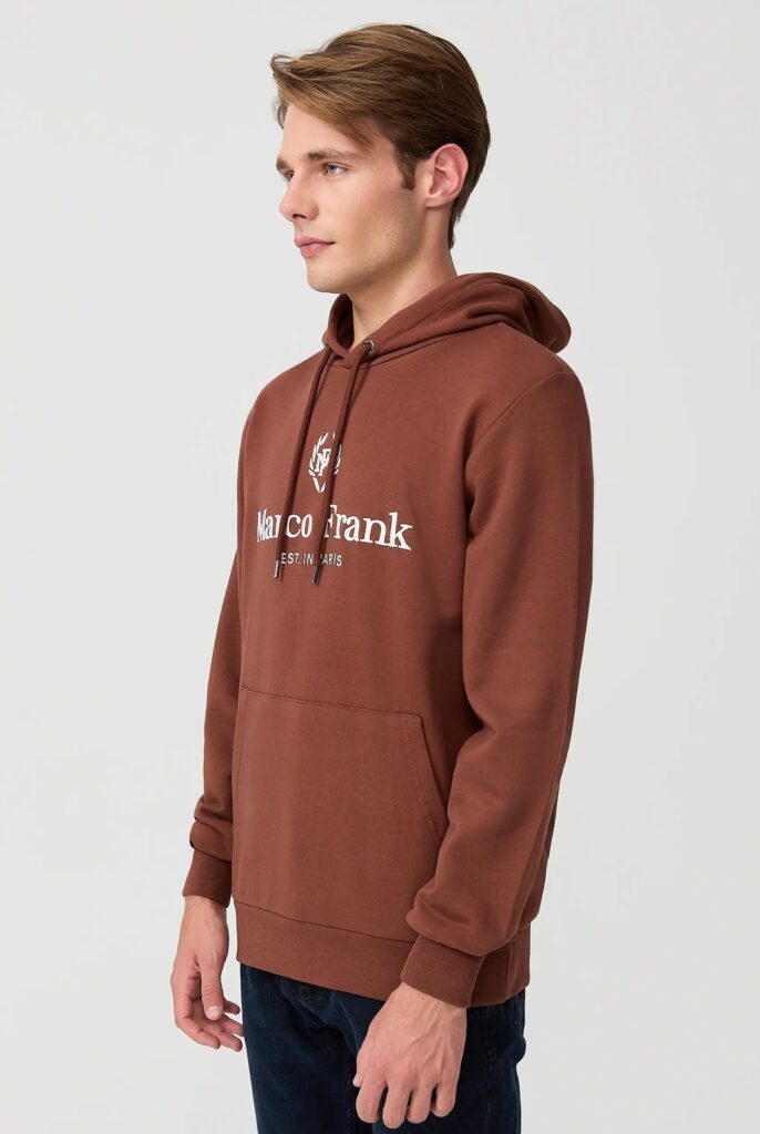 Moreau : Sweat à Capuche avec Logo Brodé - 8