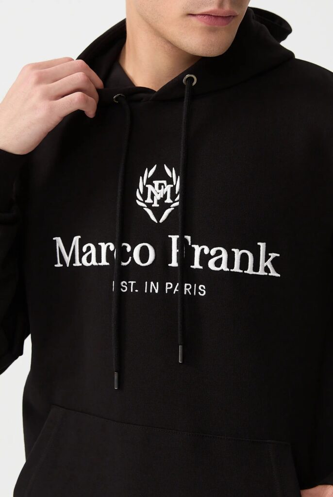 Moreau : Sweat à Capuche avec Logo Brodé - 49