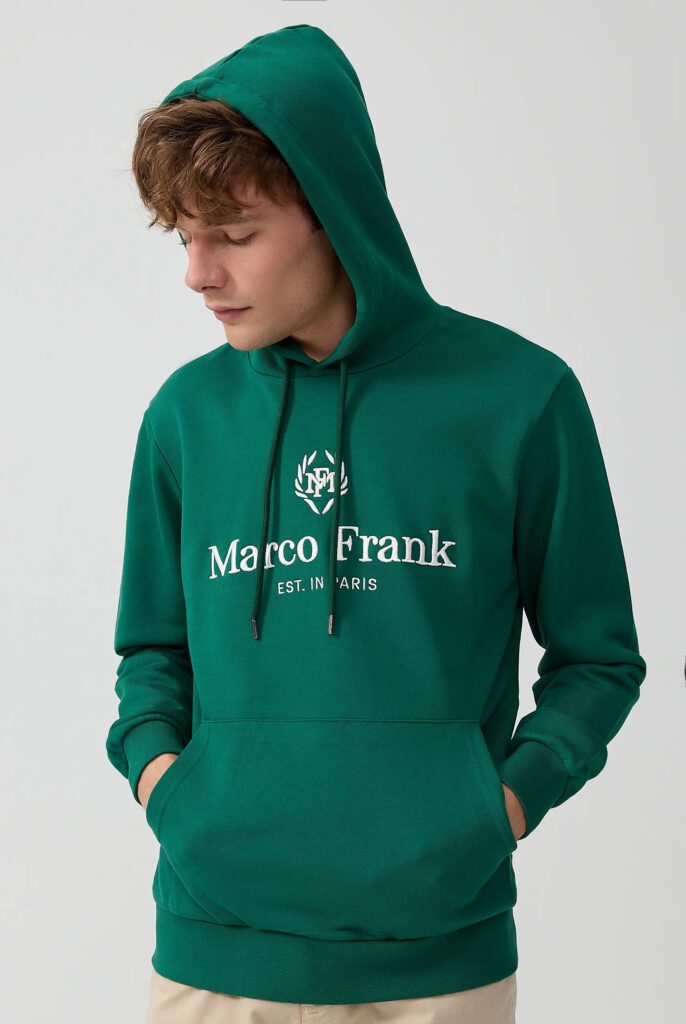 Moreau : Sweat à Capuche avec Logo Brodé - 42