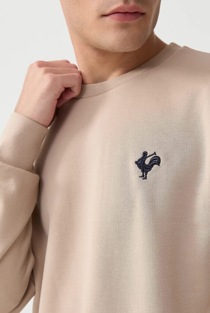 Morin : Sweat Brodé de l’emblématique Coq - 24