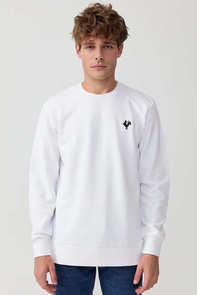 Morin : Sweat Brodé de l’emblématique Coq - 66