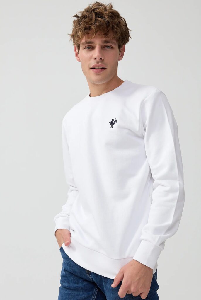 Morin : Sweat Brodé de l’emblématique Coq - 67