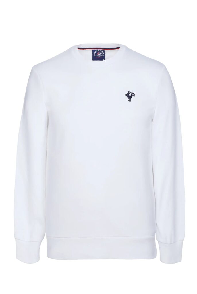 Morin : Sweat Brodé de l’emblématique Coq - 70