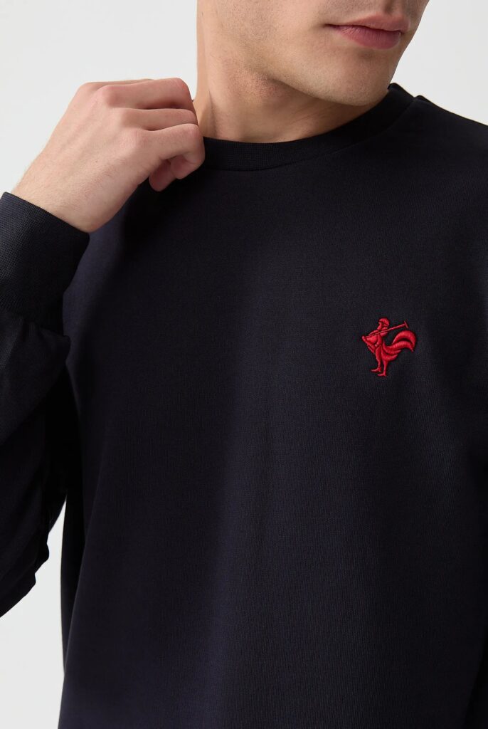 Morin : Sweat Brodé de l’emblématique Coq - 34