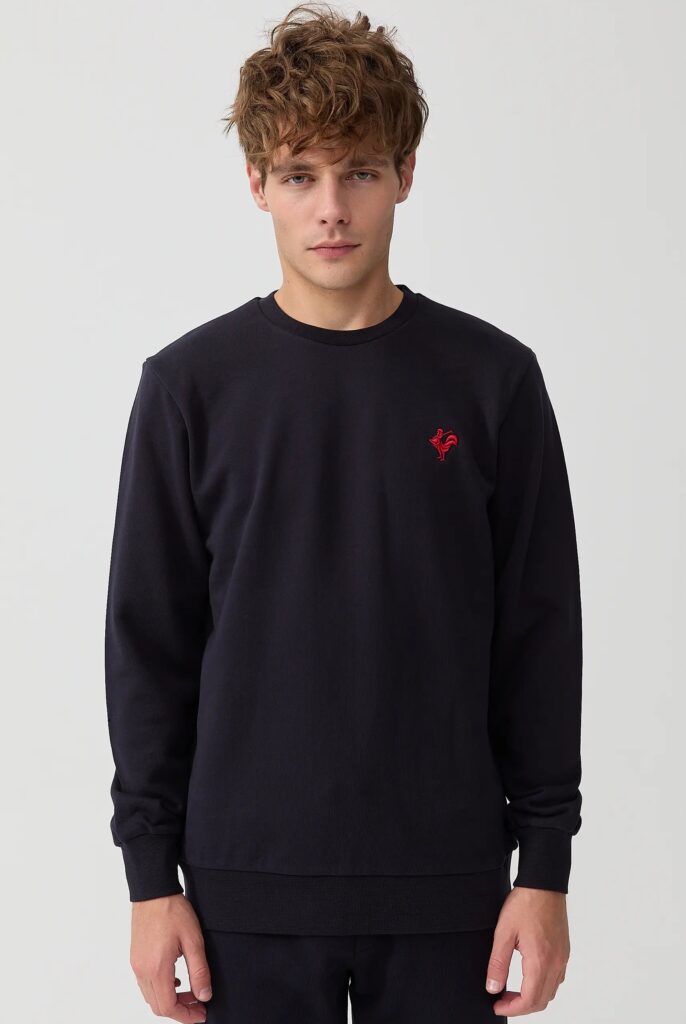 Morin : Sweat Brodé de l’emblématique Coq - 36