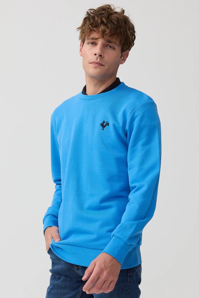 Morin : Sweat Brodé de l’emblématique Coq - 47