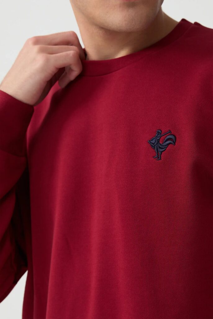 Morin : Sweat Brodé de l’emblématique Coq - 14
