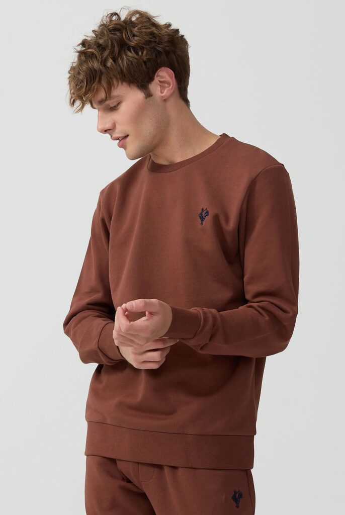 Morin : Sweat Brodé de l’emblématique Coq - 32