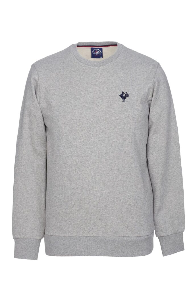 Morin : Sweat Brodé de l’emblématique Coq - 75