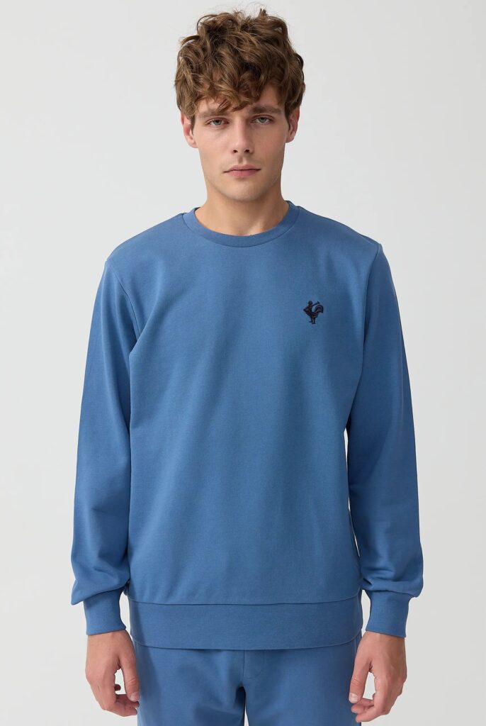 Morin : Sweat Brodé de l’emblématique Coq - 41