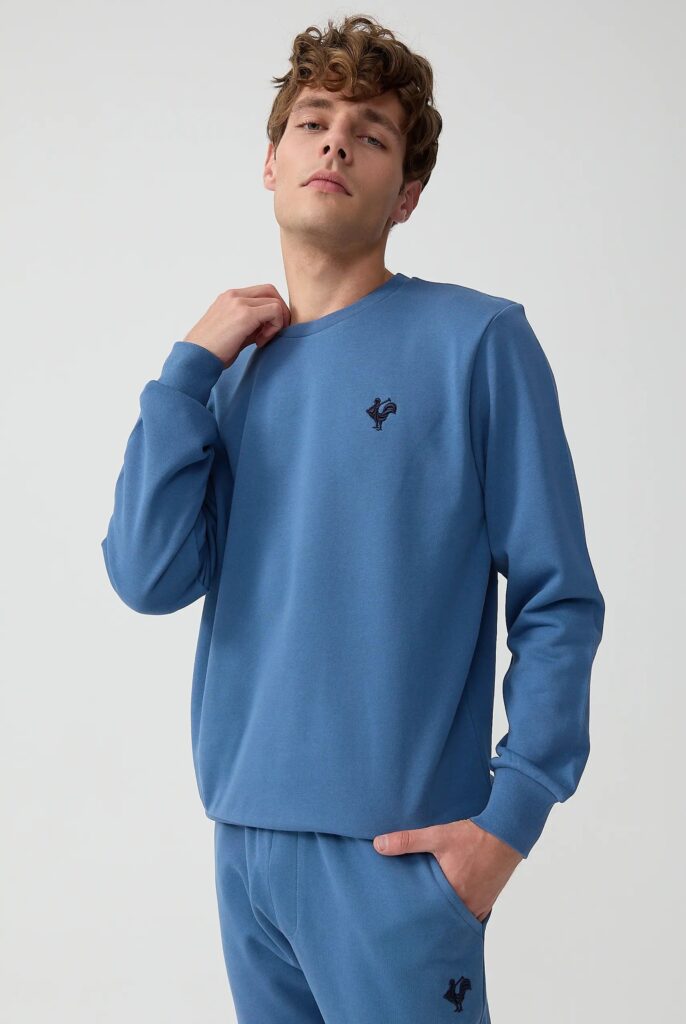 Morin : Sweat Brodé de l’emblématique Coq - 43