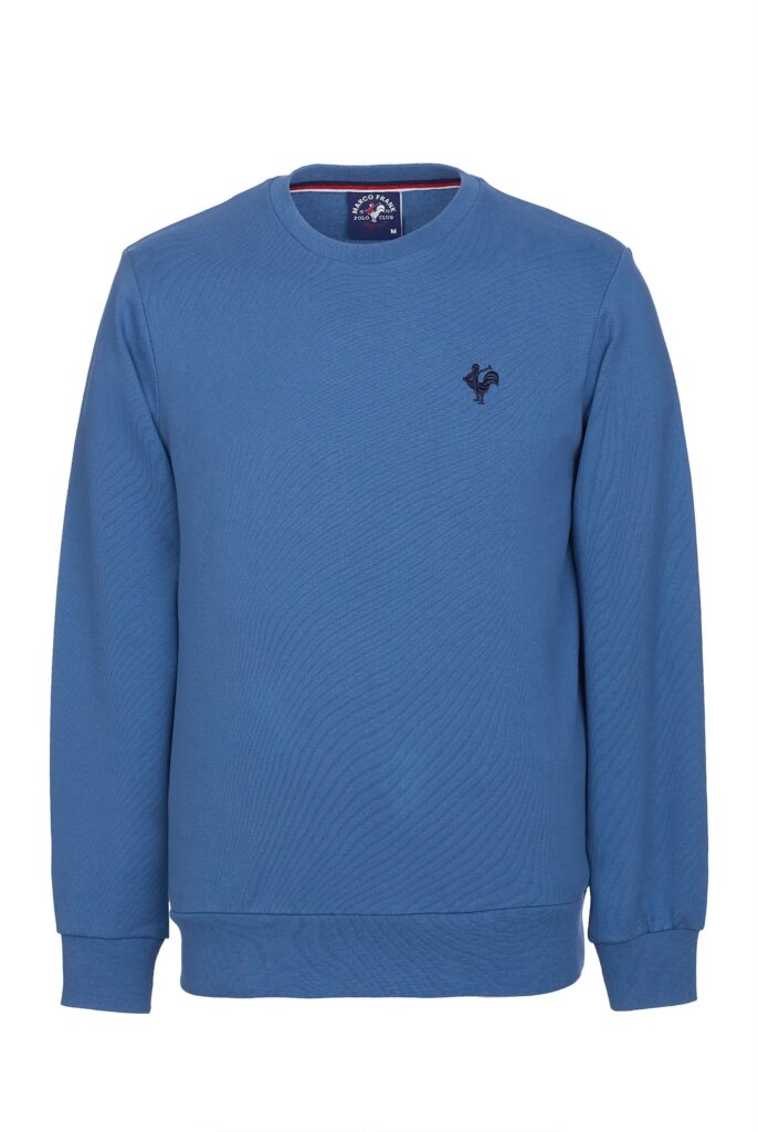 Morin : Sweat Brodé de l’emblématique Coq - 76