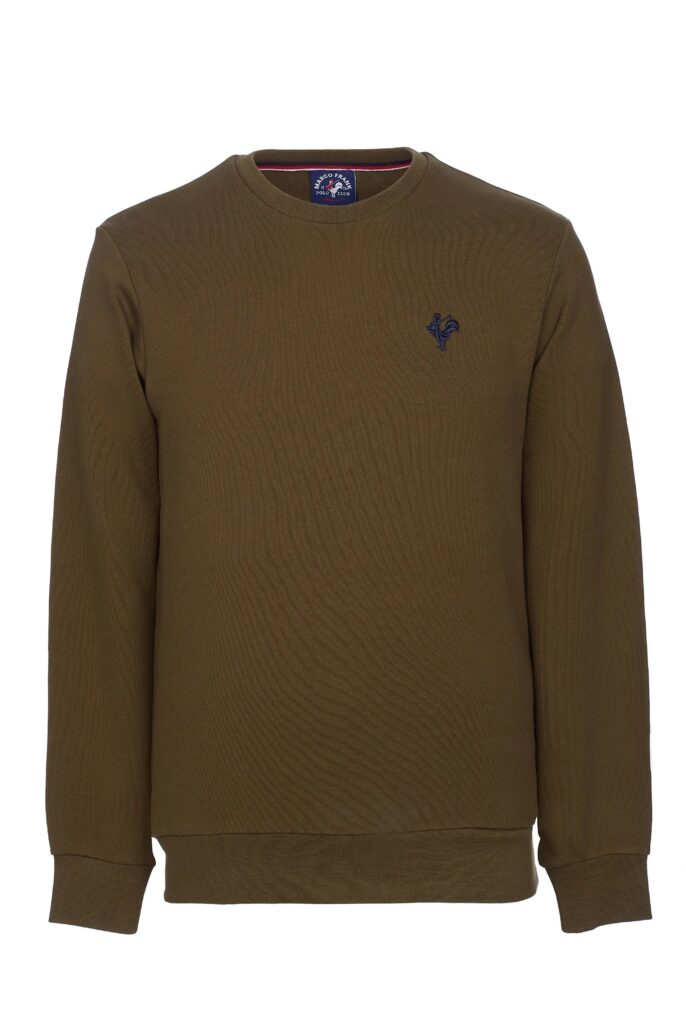 Morin : Sweat Brodé de l’emblématique Coq - 77