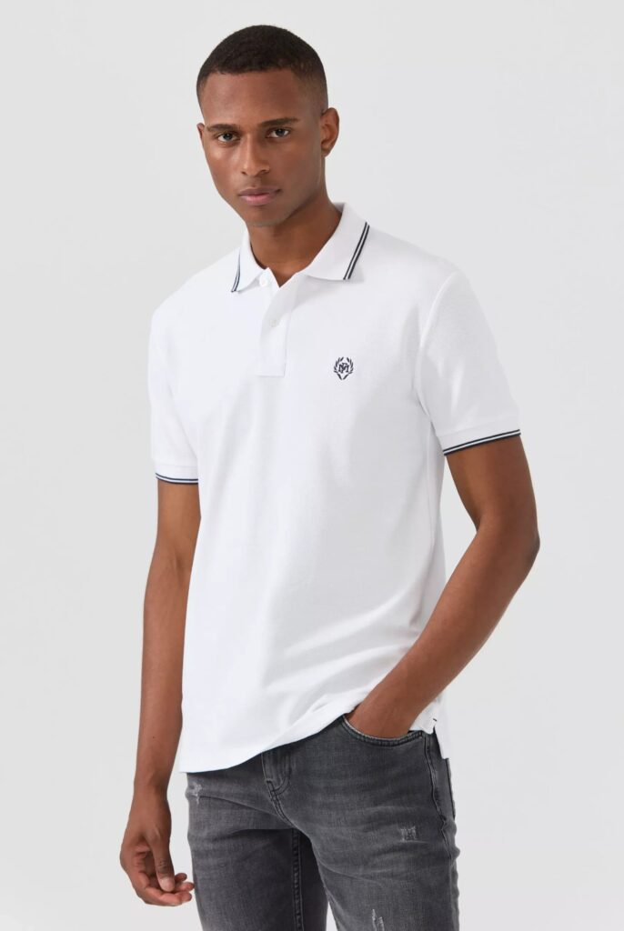 Nouvel : Polo avec Logo Brodé - 21