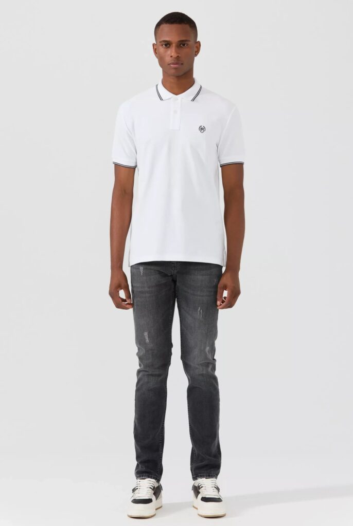 Nouvel : Polo avec Logo Brodé - 22