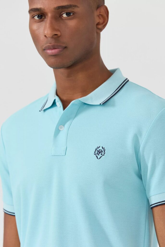 Nouvel : Polo avec Logo Brodé - 9