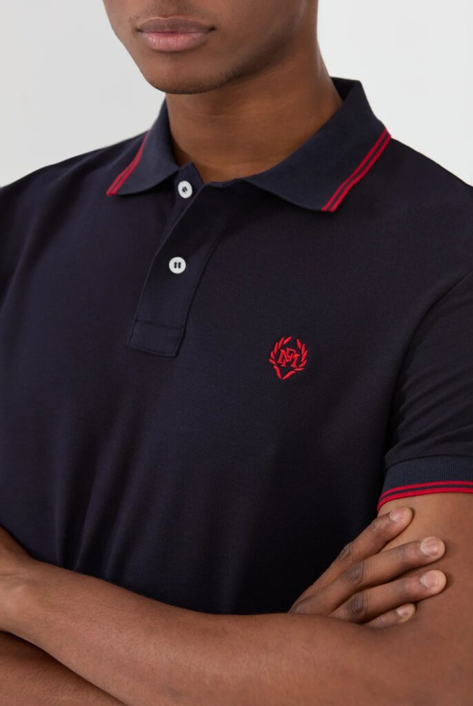 Nouvel : Polo avec Logo Brodé - 59
