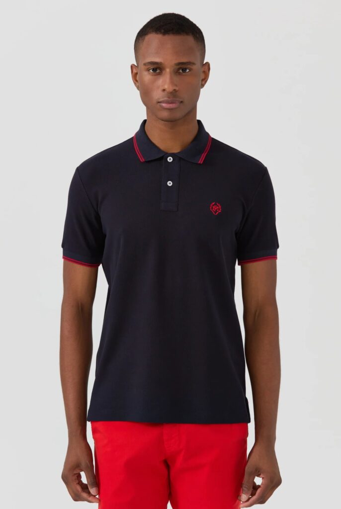 Nouvel : Polo avec Logo Brodé - 61
