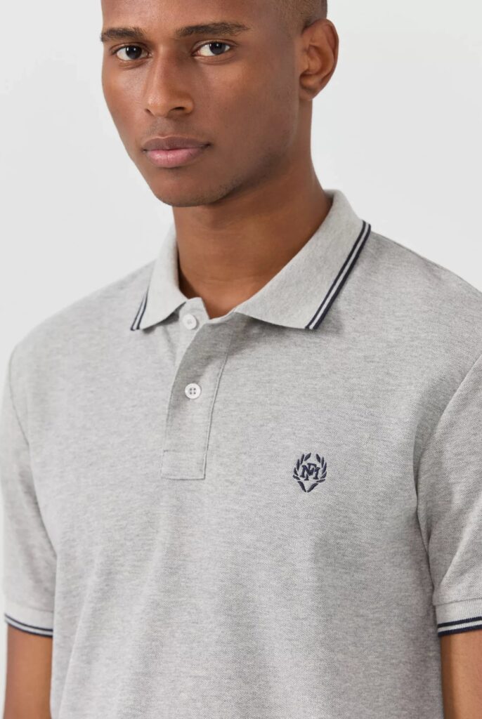 Nouvel : Polo avec Logo Brodé - 39