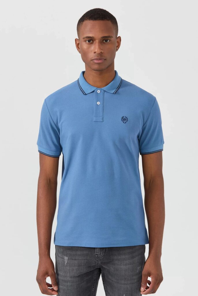 Nouvel : Polo avec Logo Brodé - 51