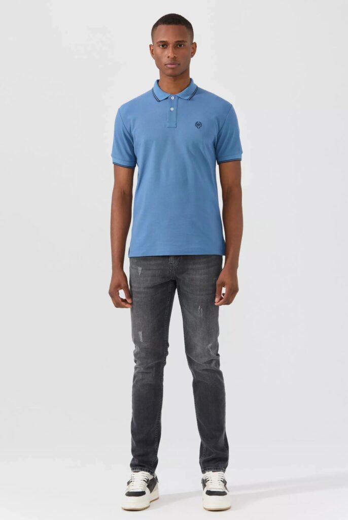 Nouvel : Polo avec Logo Brodé - 52