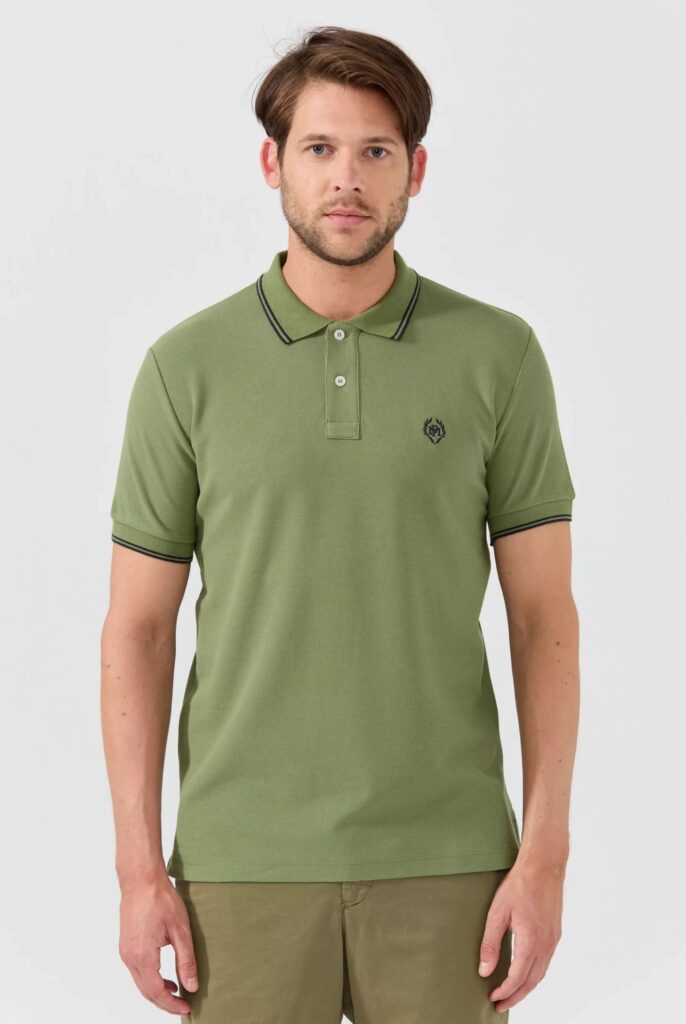 Nouvel : Polo avec Logo Brodé - 56