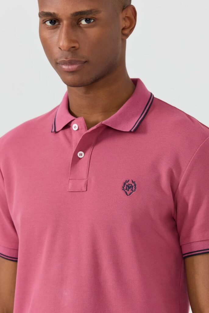 Nouvel : Polo avec Logo Brodé - 35