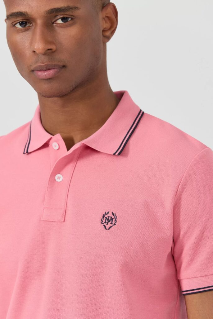 Nouvel : Polo avec Logo Brodé - 14