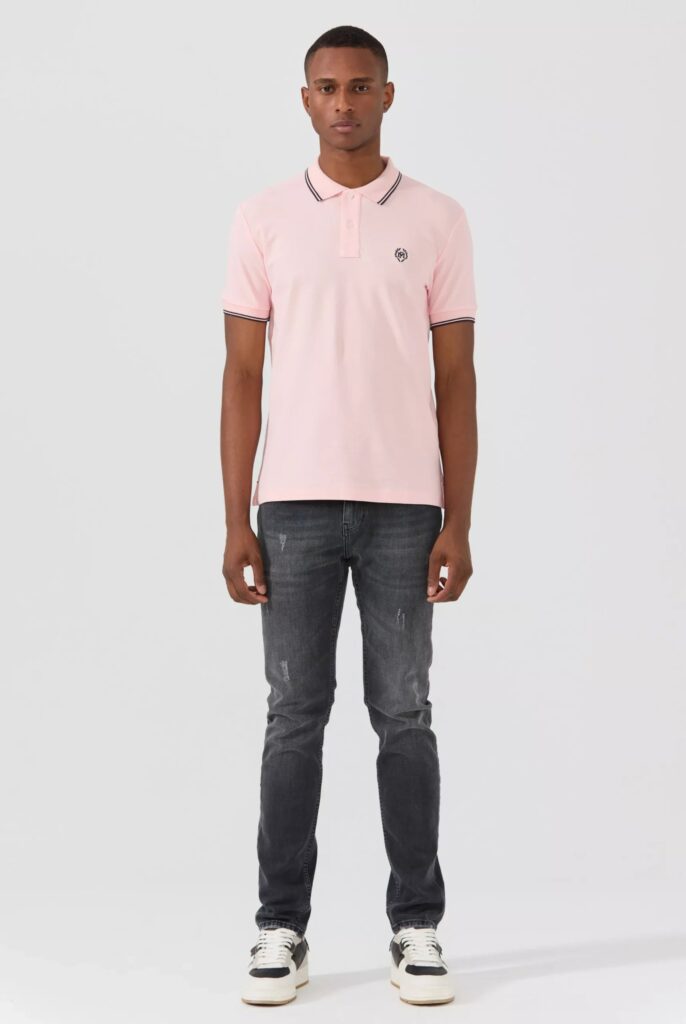 Nouvel : Polo avec Logo Brodé - 6