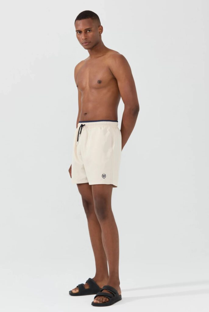 Ormondo : Short de Bain uni, séchage rapide - 13