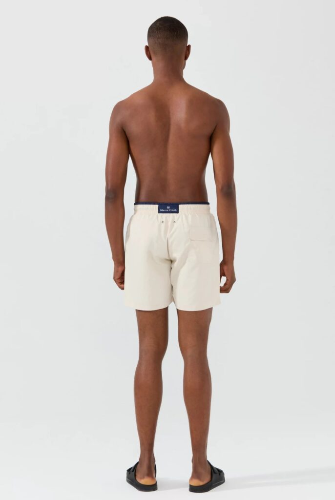 Ormondo : Short de Bain uni, séchage rapide - 10