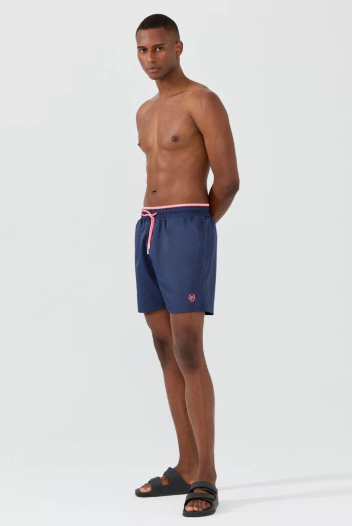 Ormondo : Short de Bain uni, séchage rapide - 21